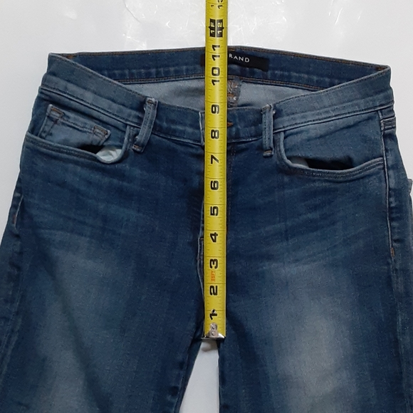 J Brand Capri Ankle Zipper Indigo - Picture 3 of 8